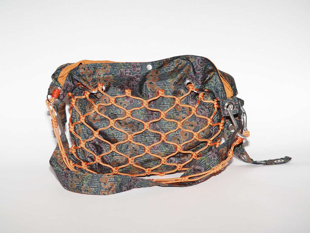 Embroidered orange - Large