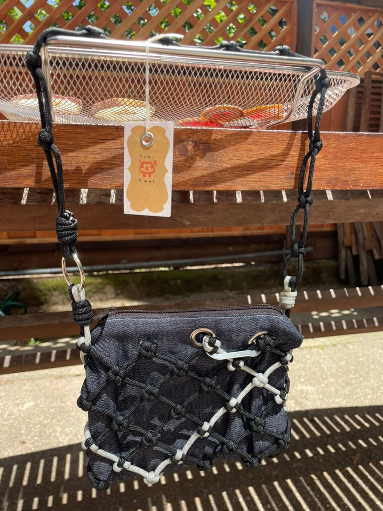 Denim and Black/Silver - Tiny