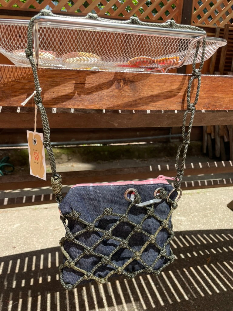 Denim and Green - Tiny