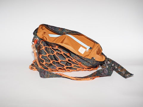 バッグ YUKI Embroidered orange - Large – Yuki Bags